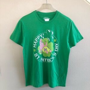 Nickelodeon Spongebob Squarepants St Patrick's Day T-Shirt Unisex Size L